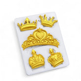 Molde Silicona Coronas Realeza